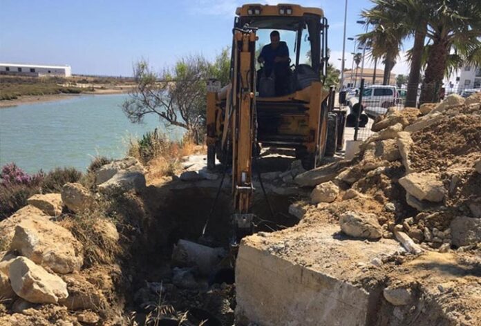 Río Salado en Conil