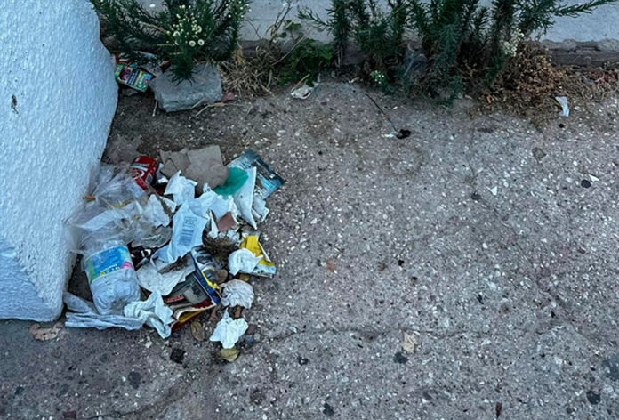 Suciedad calles Barbate